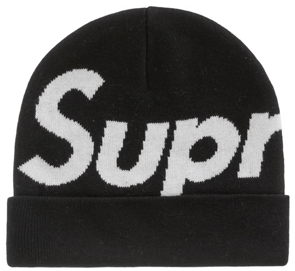 Supreme Big Logo Beanie (FW22) Black – YankeeKicks Online