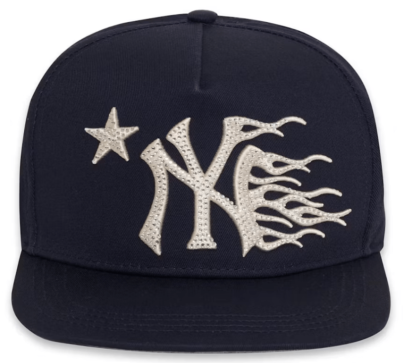 Hellstar NY Snapback Hat Navy – YankeeKicks Online Hellstar NY Snapback Hat Navy – YankeeKicks Online