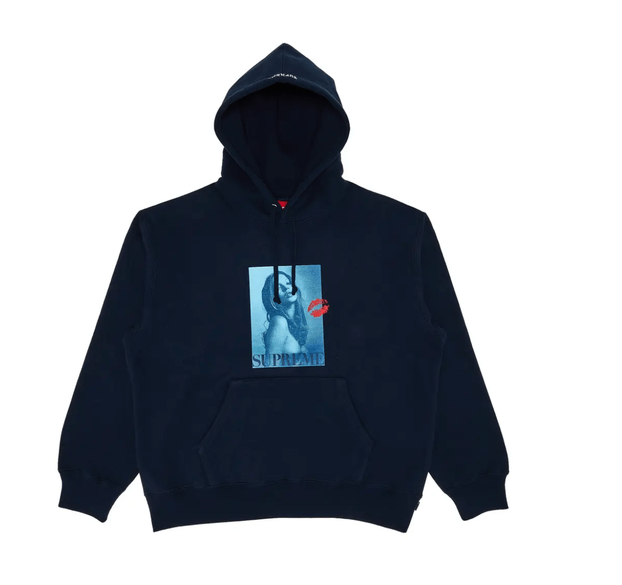 Supreme Kate Moss Hooded Sweatshirt 'Navy' – YankeeKicks Online Supreme Kate Moss Hooded Sweatshirt 'Navy' – YankeeKicks Online