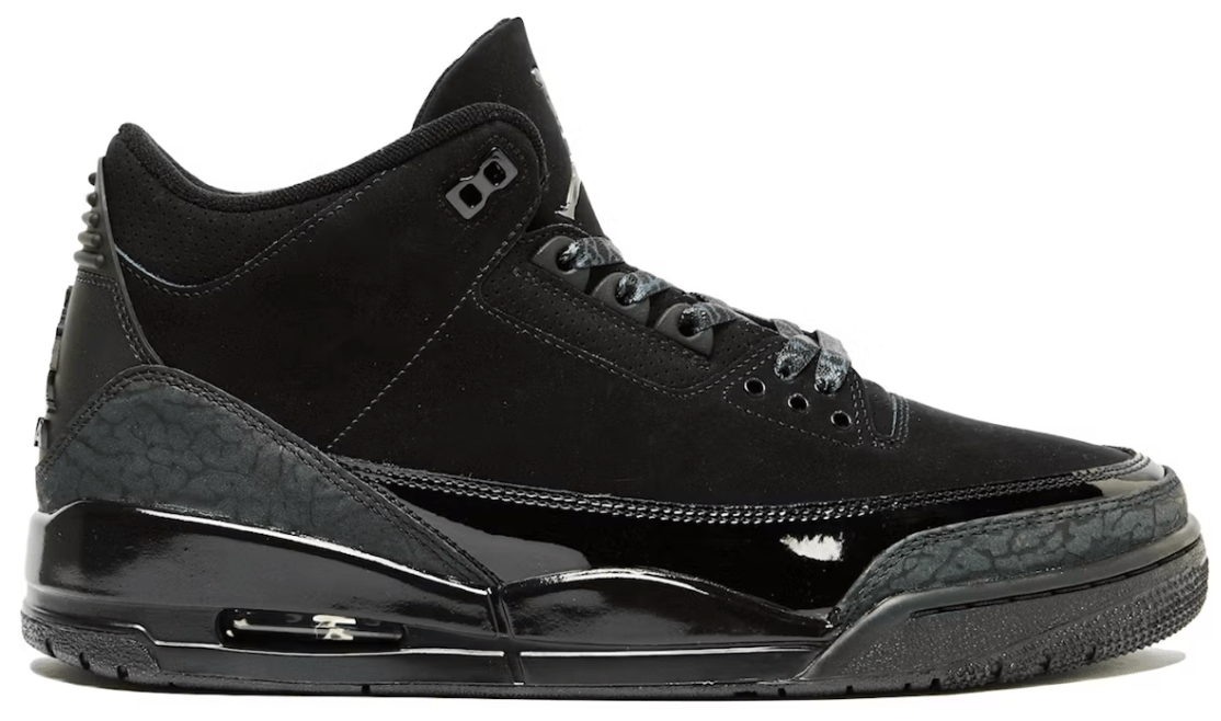 Jordan 3 Retro Black Cat (2025) – YankeeKicks Online Jordan 3 Retro Black Cat (2025) – YankeeKicks Online