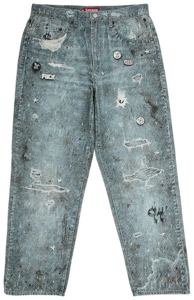 Supreme HJR Trompe Loeil Loose Fit Jean Supreme HJR Trompe Loeil Loose Fit Jean