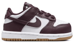 Nike Dunk Low White Gum Light Brown Burgundy Crush (TD)