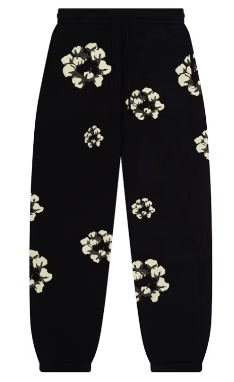 Denim Tears x CPFM Cactus Tears Wreath Sweatpants Black Denim Tears x CPFM Cactus Tears Wreath Sweatpants Black
