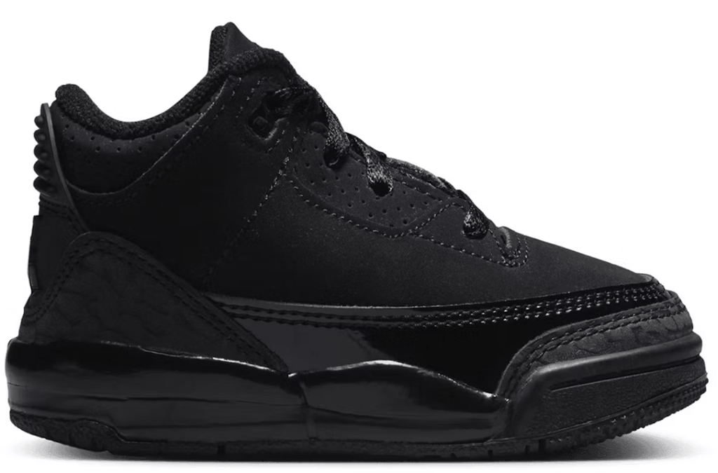 Jordan 3 Retro Black Cat (2025) (GS) – YankeeKicks Online Jordan 3 Retro Black Cat (2025) (GS) – YankeeKicks Online