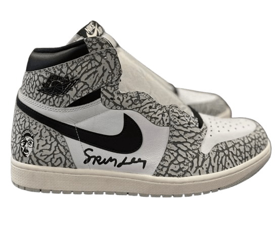 Jordan 1 Retro High OG White Cement Spike Lee 1/100 Jordan 1 Retro High OG White Cement Spike Lee 1/100