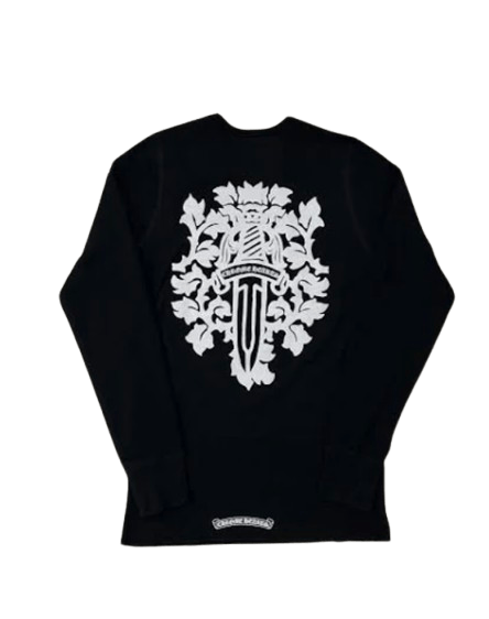 Chrome Hearts Dagger Thermal Long Sleeve Tee Black Chrome Hearts Dagger Thermal Long Sleeve Tee Black