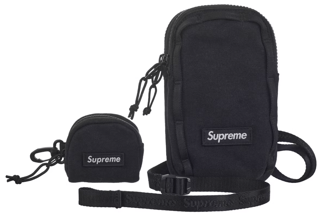 supremeミニポーチ Supreme Camera Bag + Mini Pouch Black – YankeeKicks Online