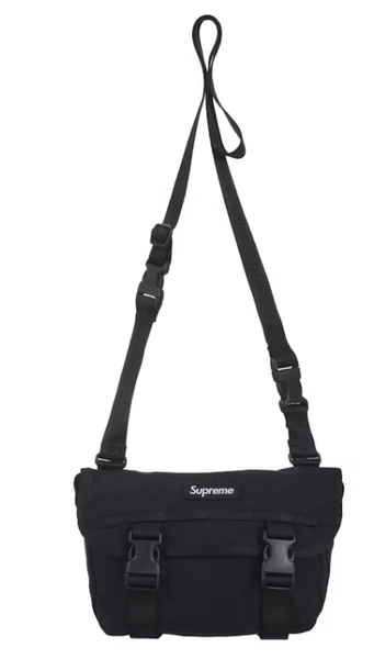新品 Supreme Small Messenger Bag Black Supreme Mini Messenger Bag Black – YankeeKicks Online
