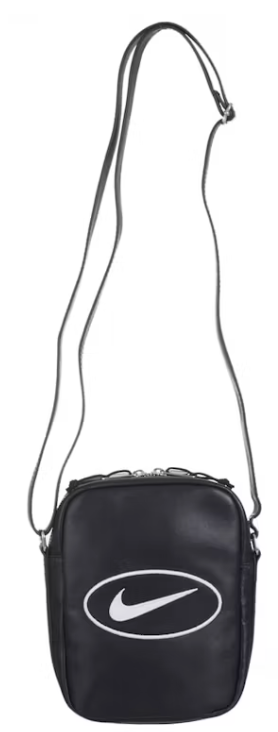 Supreme Nike Leather Shoulder Bag Black – YankeeKicks Online Supreme Nike Leather Shoulder Bag Black – YankeeKicks Online