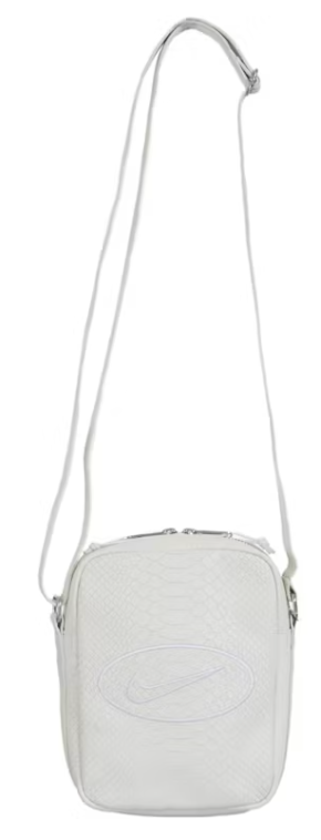 Supreme Nike Leather Shoulder Bag White – YankeeKicks Online