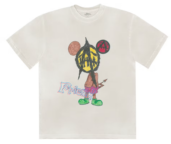 Travis Scott Utopia x St Michael 2A Tee White – YankeeKicks Online
