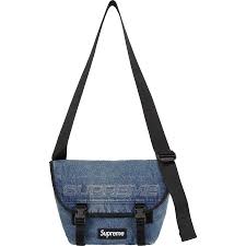 Supreme Denim Backpack Black – YankeeKicks Online