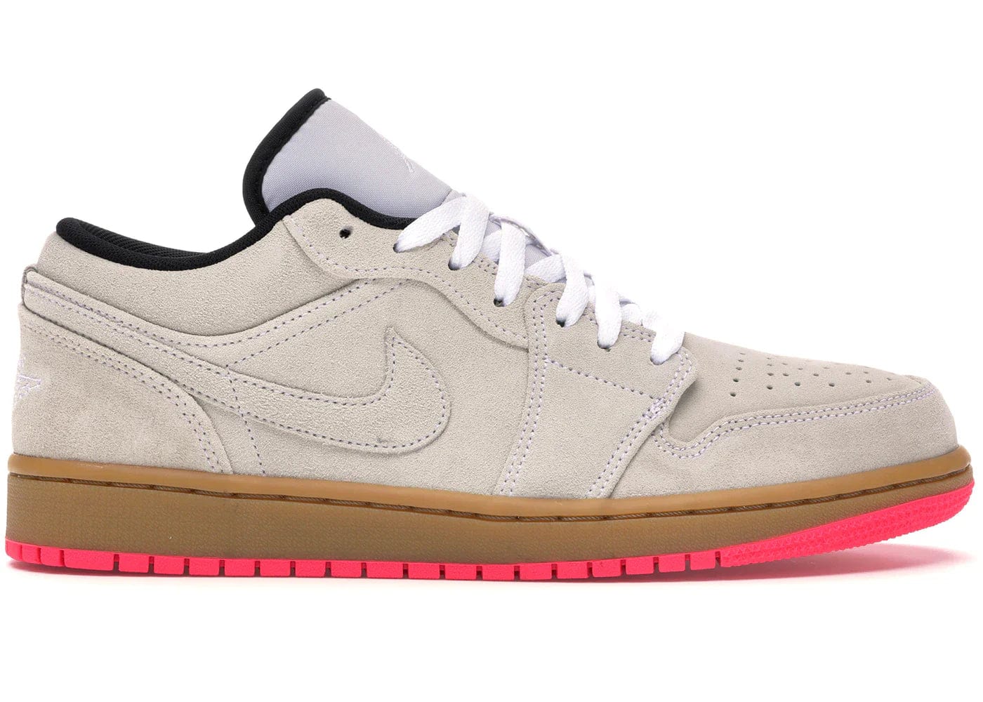 Jordan 1 Low White Gum Hyper Pink YankeeKicks Online