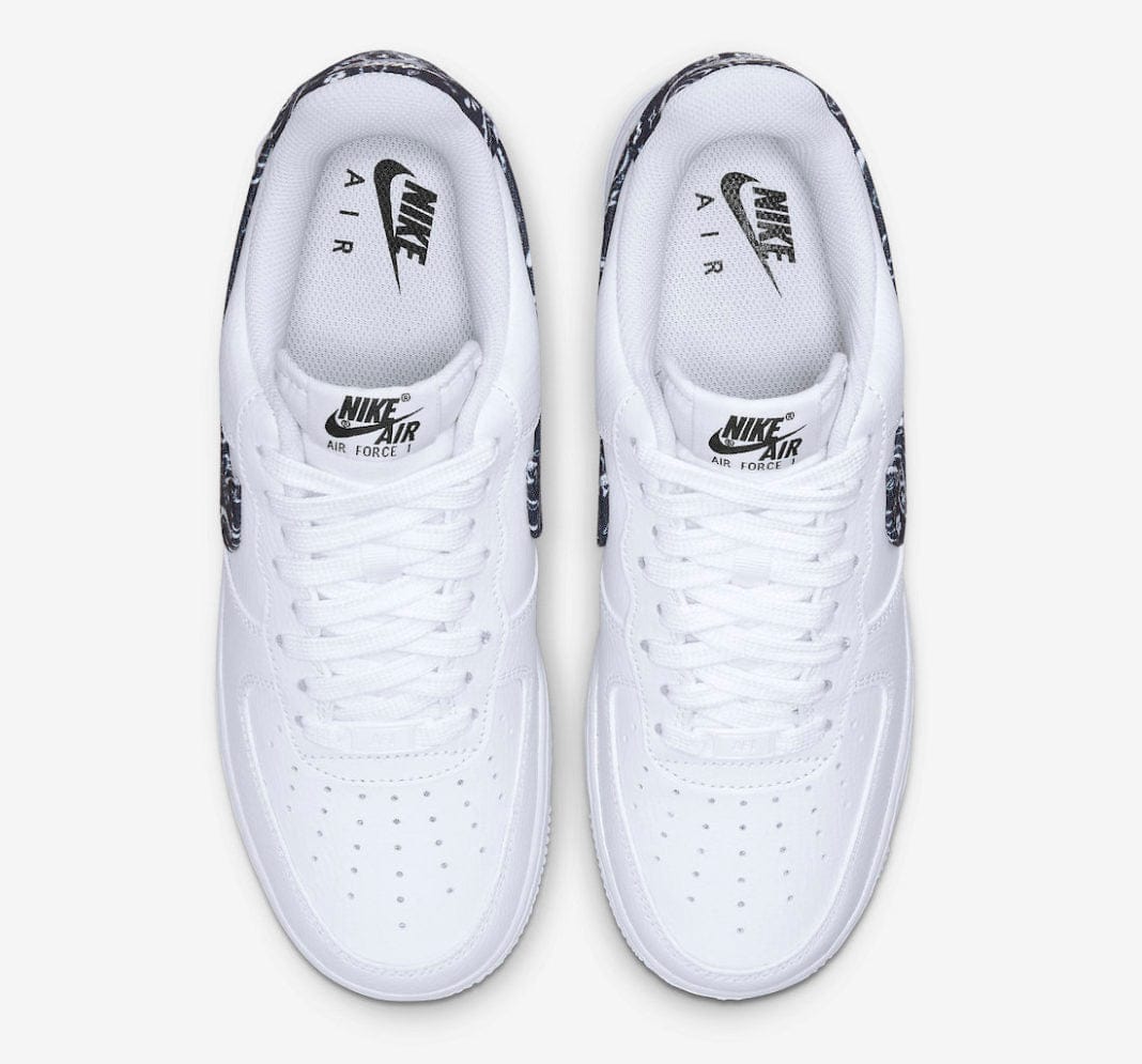 Nike Air Force 1 Low '07 Essential White Black Paisley (W)