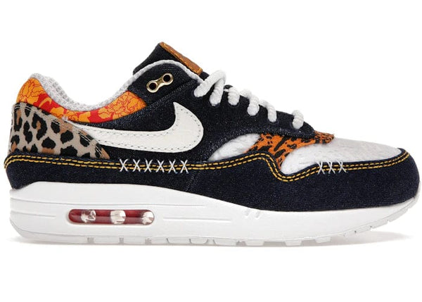 Nike Air Max 1 Premium Denim Leopard YankeeKicks Online