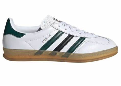 adidas Gazelle Indoor White Collegiate Green (Women's) YankeeKicks Online adidas Gazelle Indoor White Collegiate Green (Women's) YankeeKicks Online