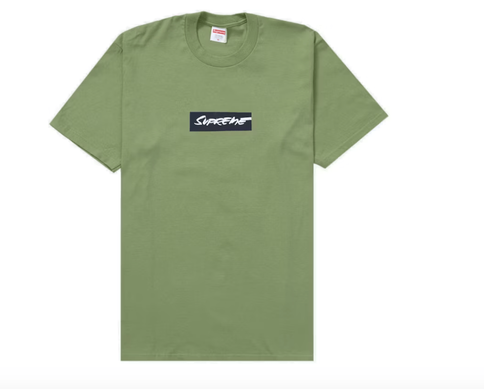 Supreme Futura Box Logo Tee Moss – YankeeKicks Online Supreme Futura Box Logo Tee Moss – YankeeKicks Online