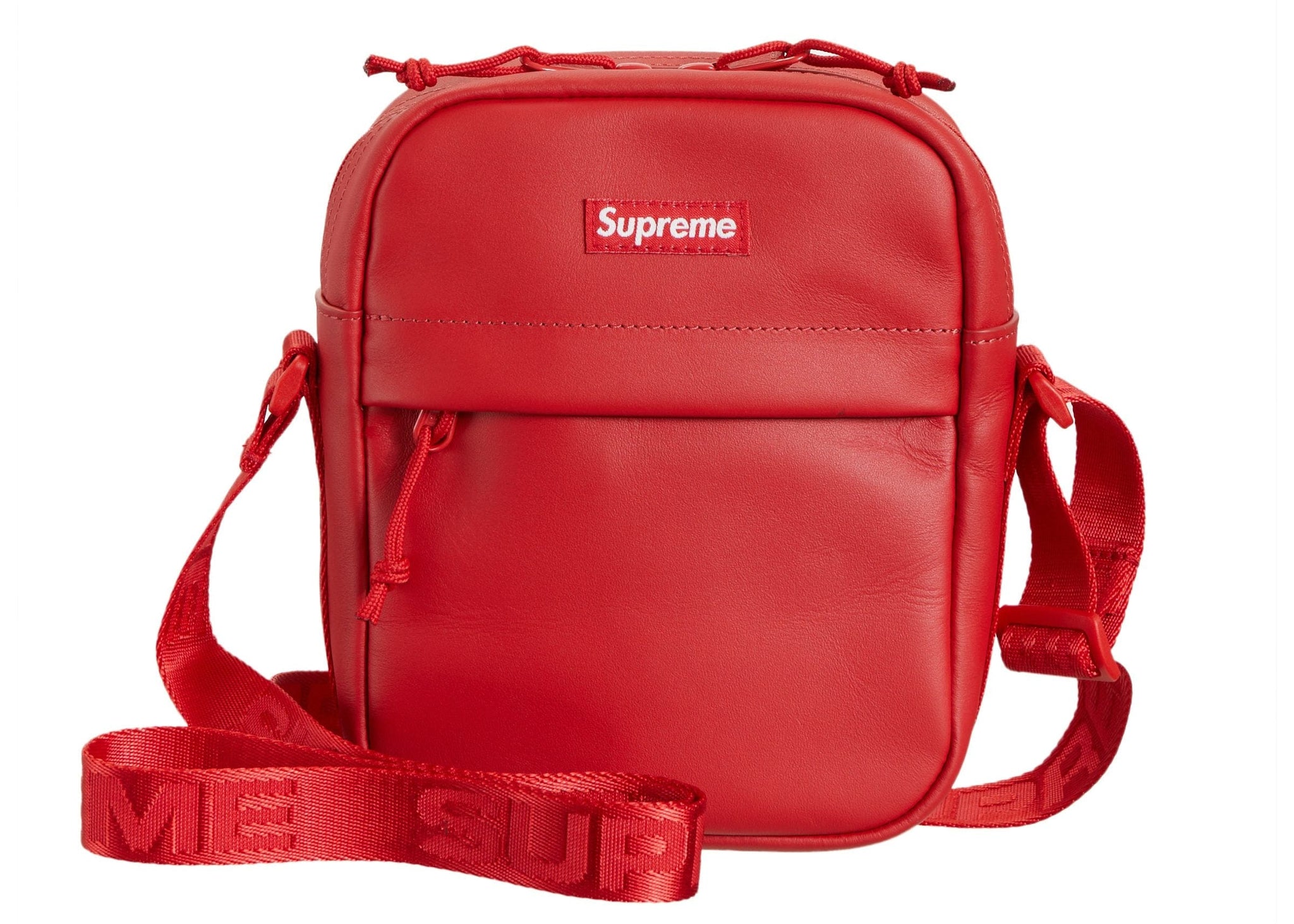 Supreme ss18 shoulder bag red sale