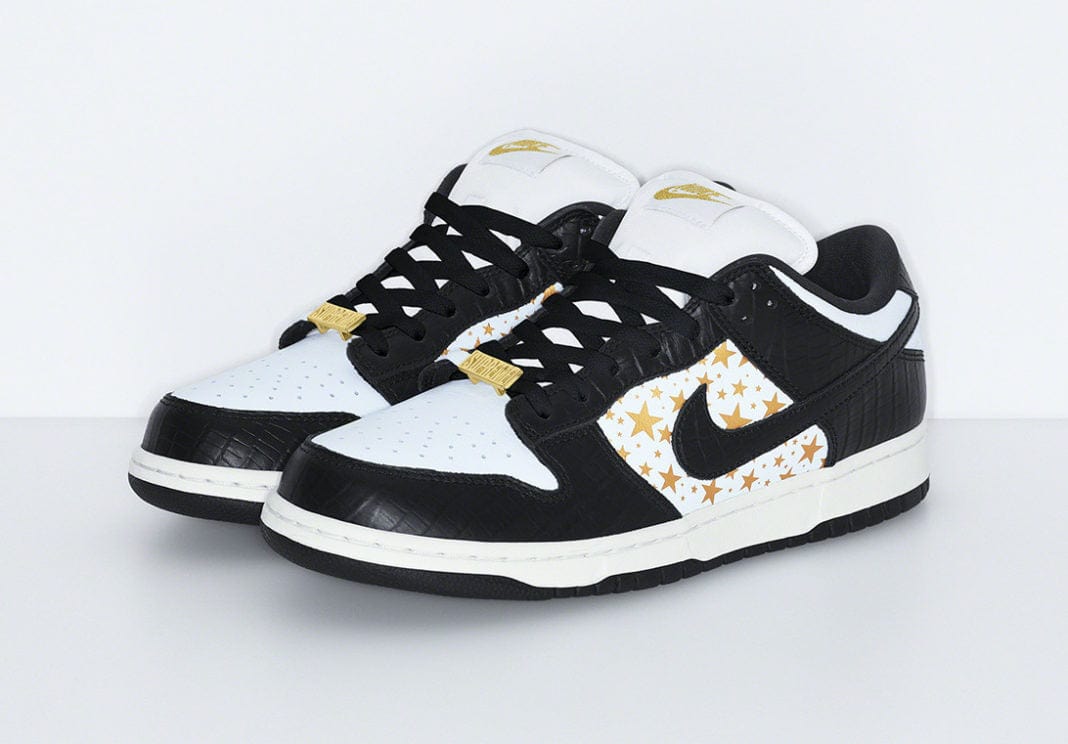 Nike SB Dunk Low Supreme Stars Black (2021)