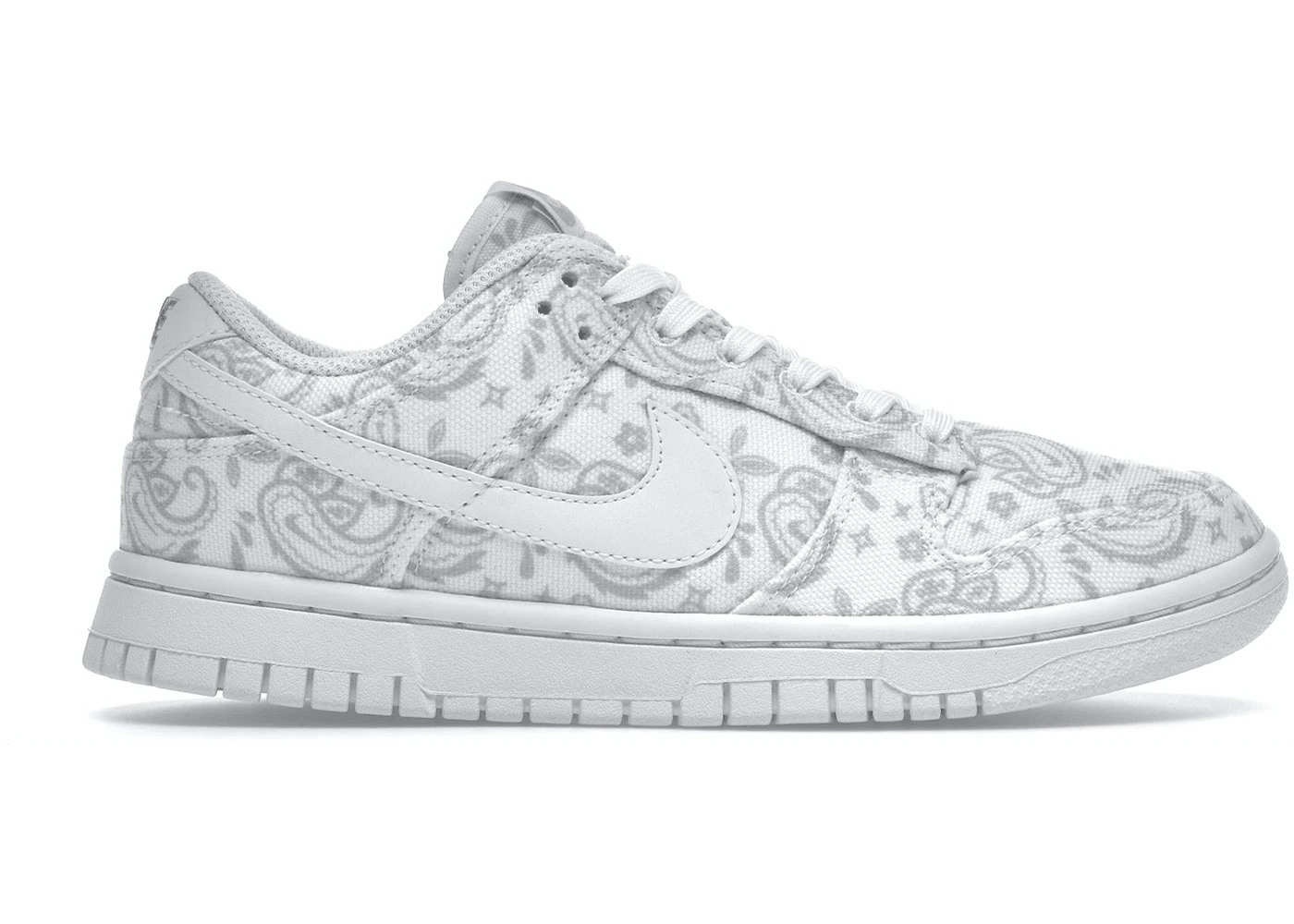 Nike Dunk Low White Paisley (W) – YankeeKicks Online Nike Dunk Low White Paisley (W) – YankeeKicks Online