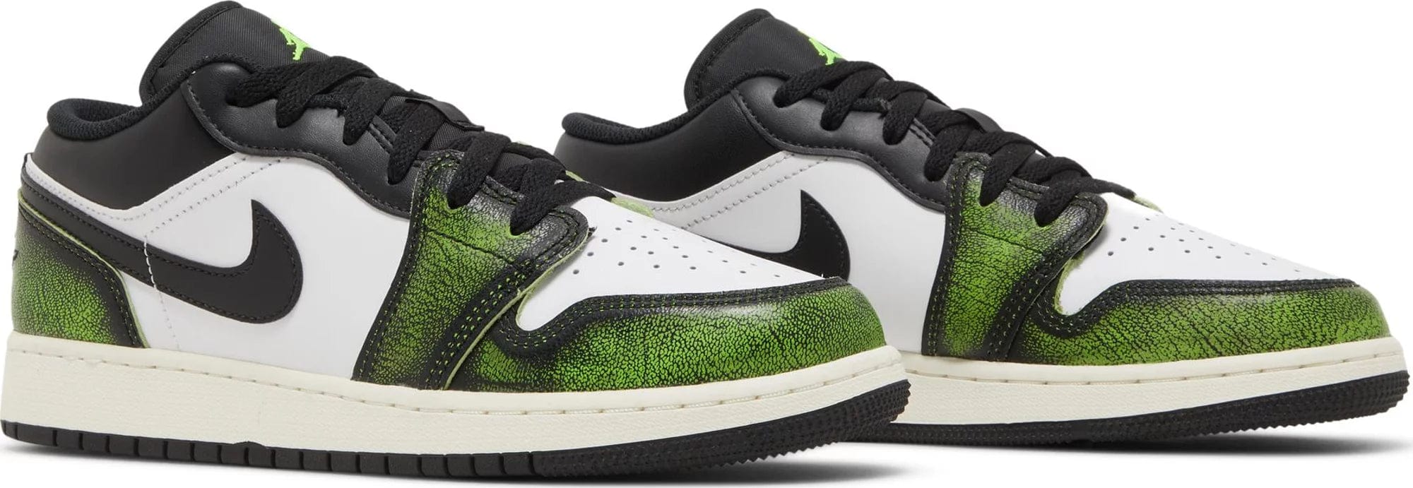 Jordan 1 Low Wear Away Electric Green (GS) – YankeeKicks Online