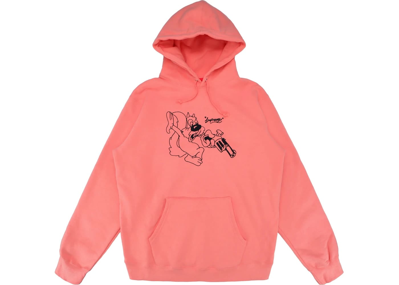 Supreme Lee Hooded Sweatshirt Coral