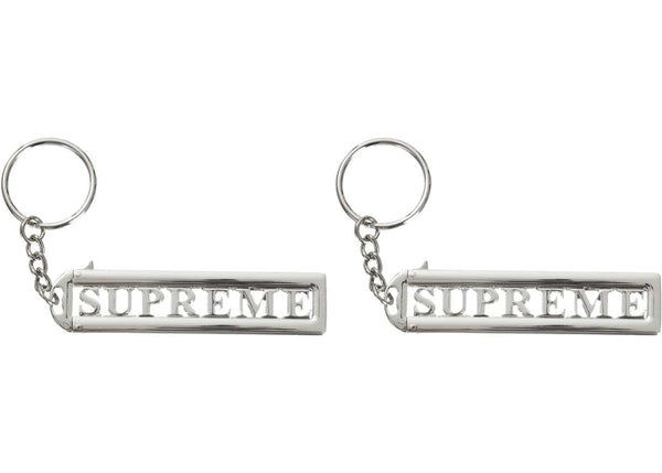 Supreme Stainless Steel Keychain Pen