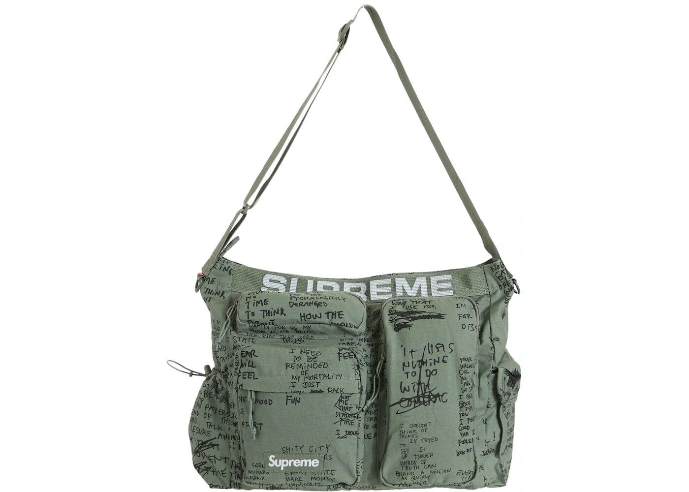 Supreme Field Messenger Bag Olive Gonz – YankeeKicks Online