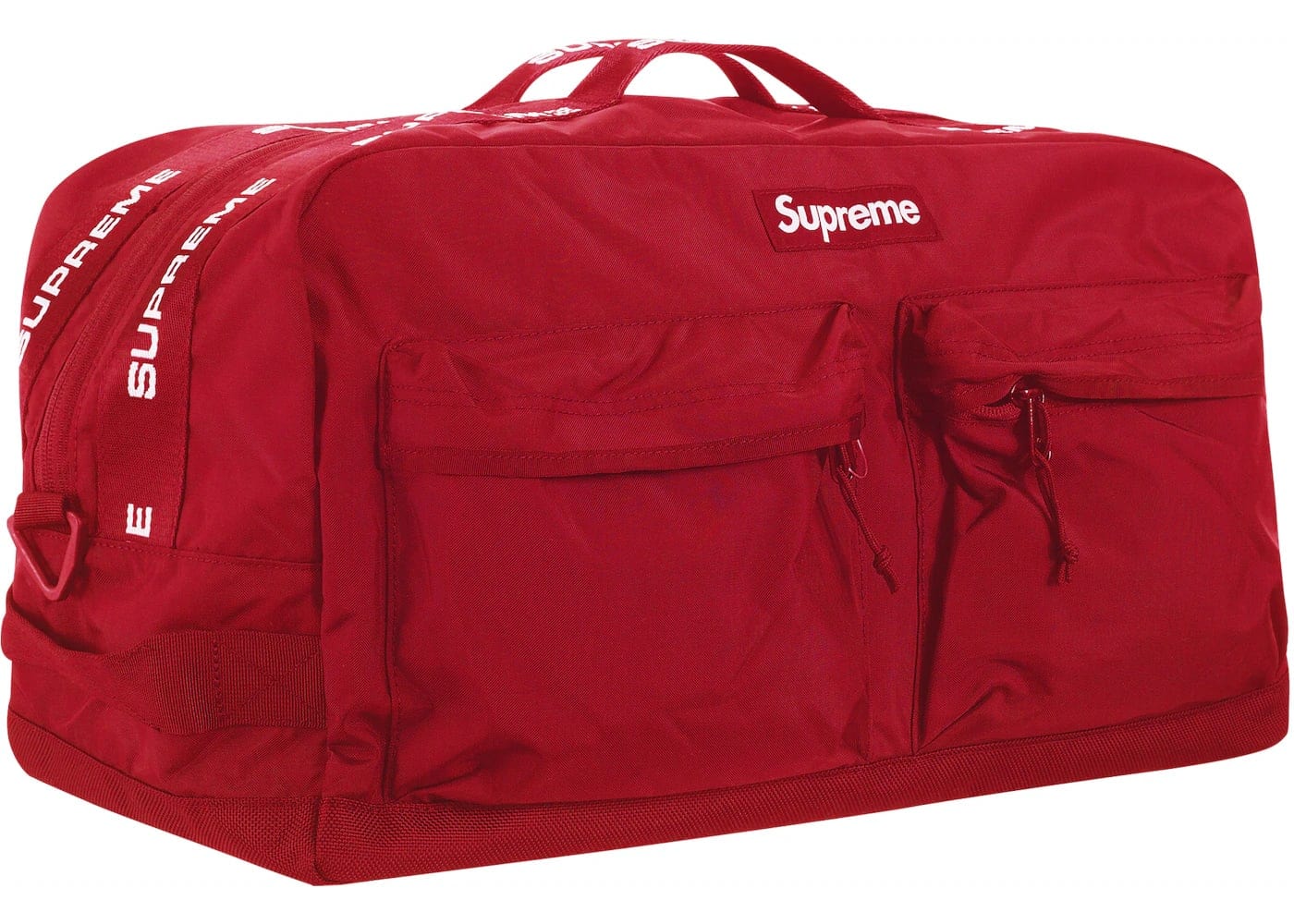 Supreme Field Duffle Bag Red SS23