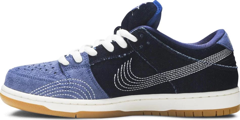 Nike SB Dunk Low Denim Sashiko – YankeeKicks Online Nike SB Dunk Low Denim Sashiko – YankeeKicks Online