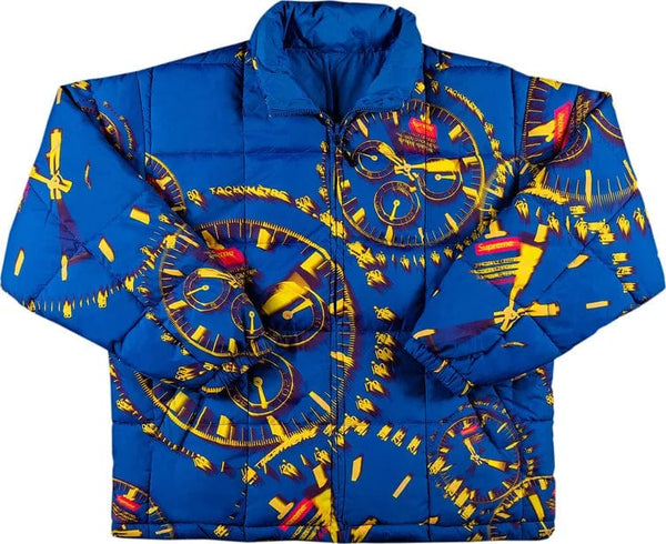 Supreme Watches Reversible Puffy Jacket Royal – YankeeKicks Online