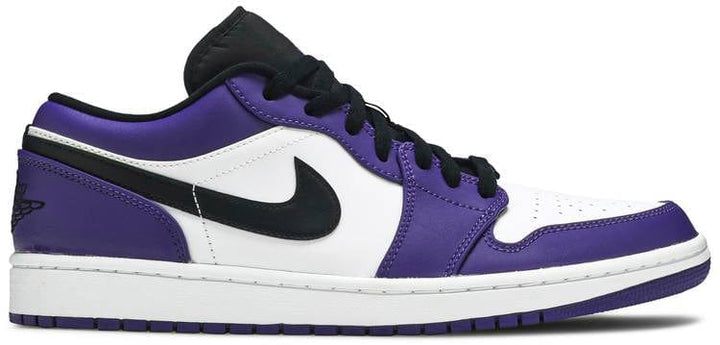 Jordan 1 Low Court Purple White