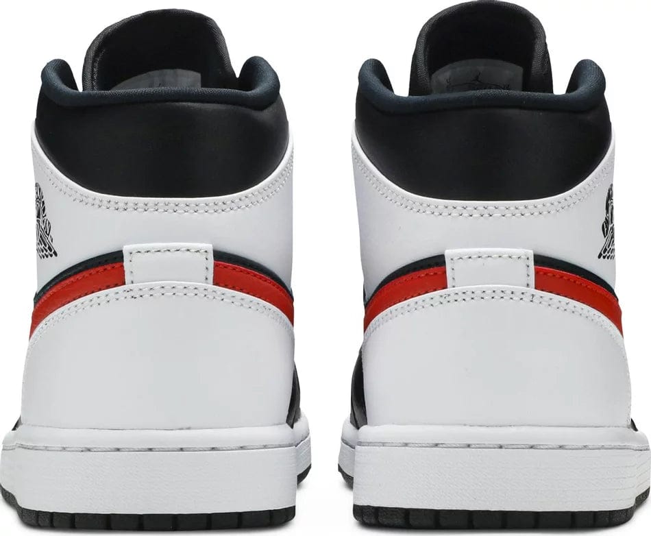 Jordan 1 Mid Black Chile Red White – YankeeKicks Online Jordan 1 Mid Black Chile Red White – YankeeKicks Online