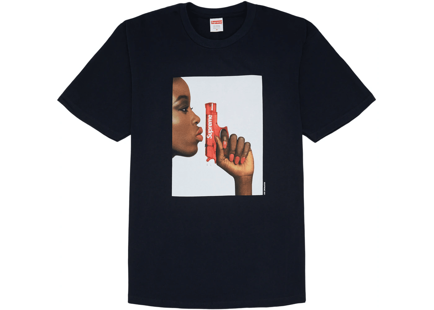 Supreme Water Pistol Tee Navy