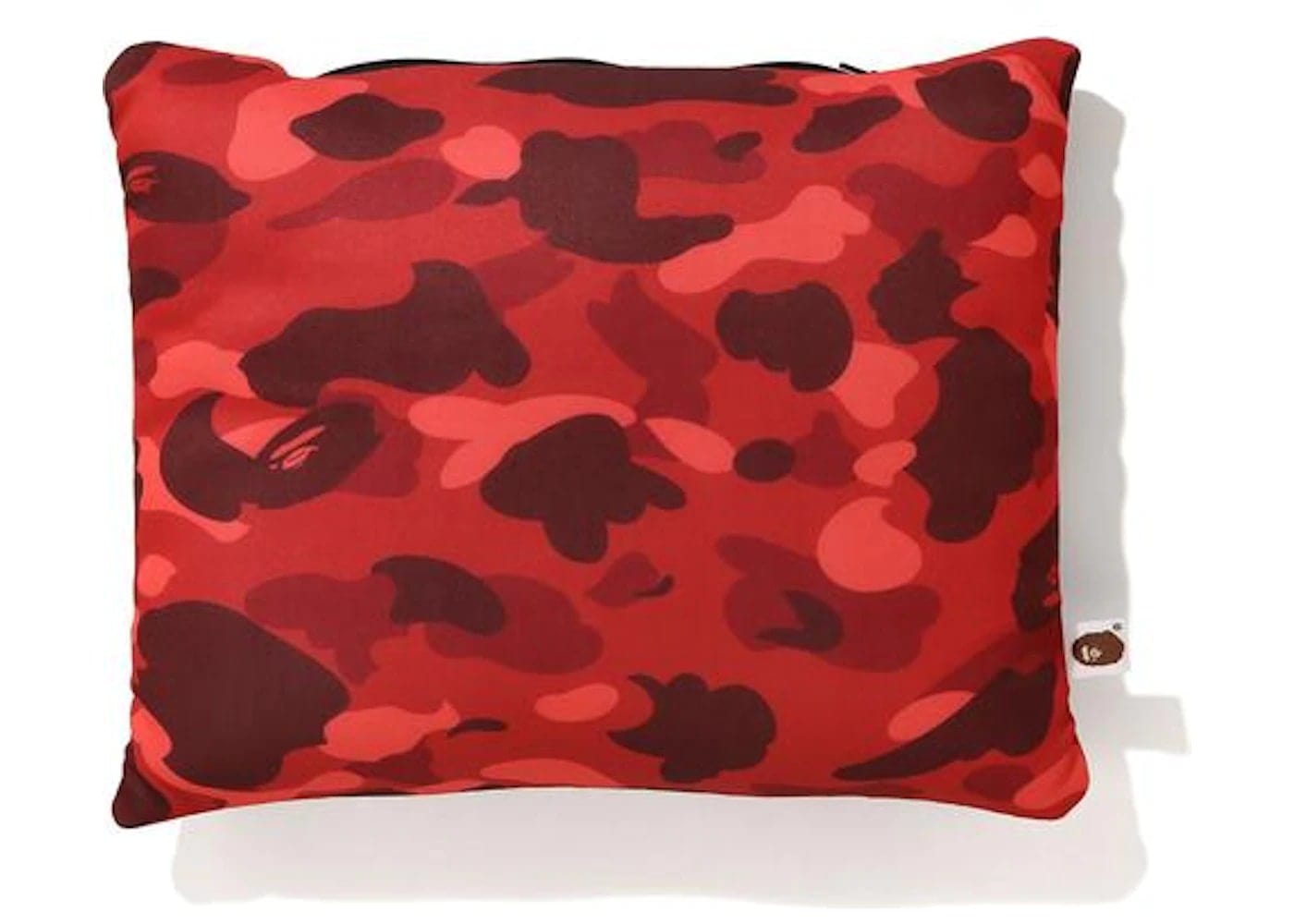 BAPE Color Camo 2Way Neck Pillow Red – YankeeKicks Online