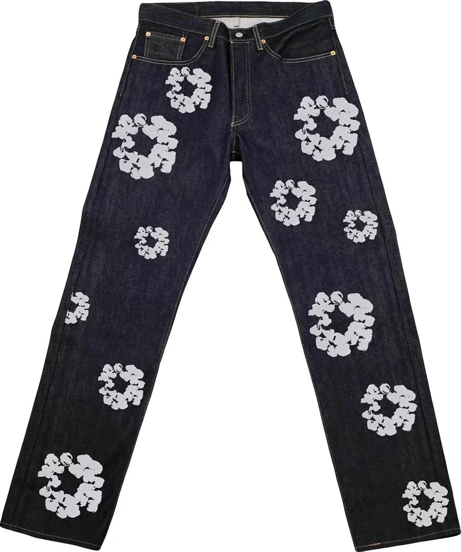 Levi's x Denim Tears The Cotton Wreath Selvedge Jean 'Raw Levi's x Denim Tears The Cotton Wreath Selvedge Jean 'Raw