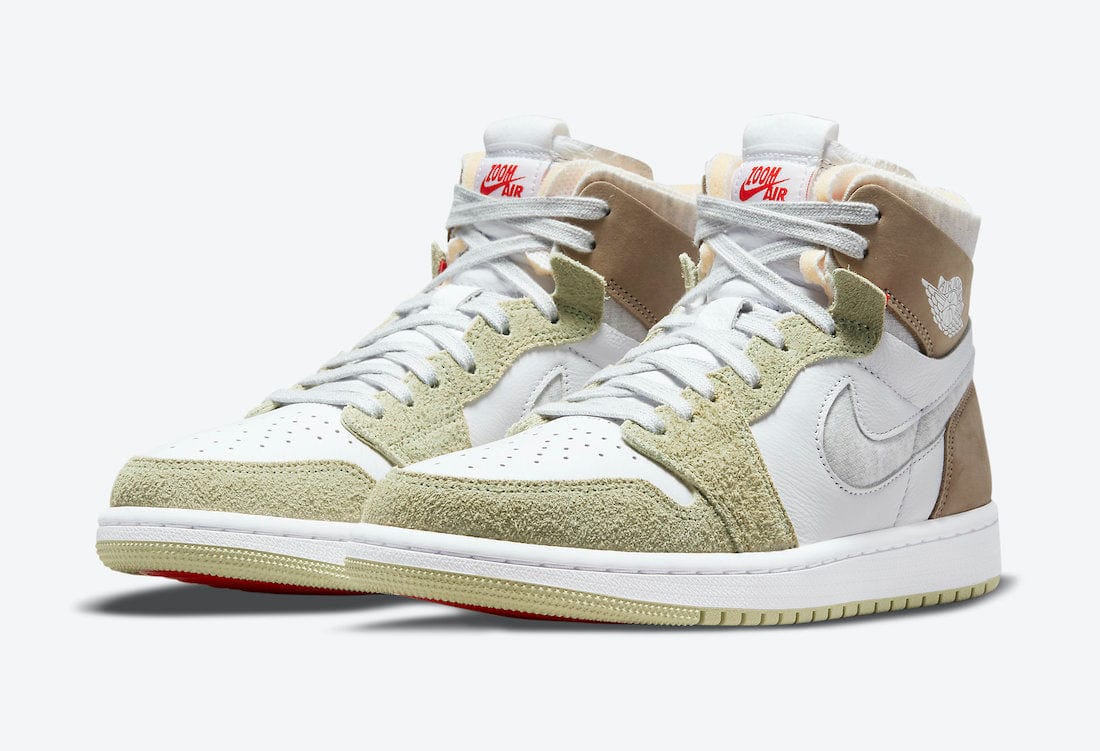 Jordan 1 High Zoom Air CMFT Olive Aura (W) – YankeeKicks Online