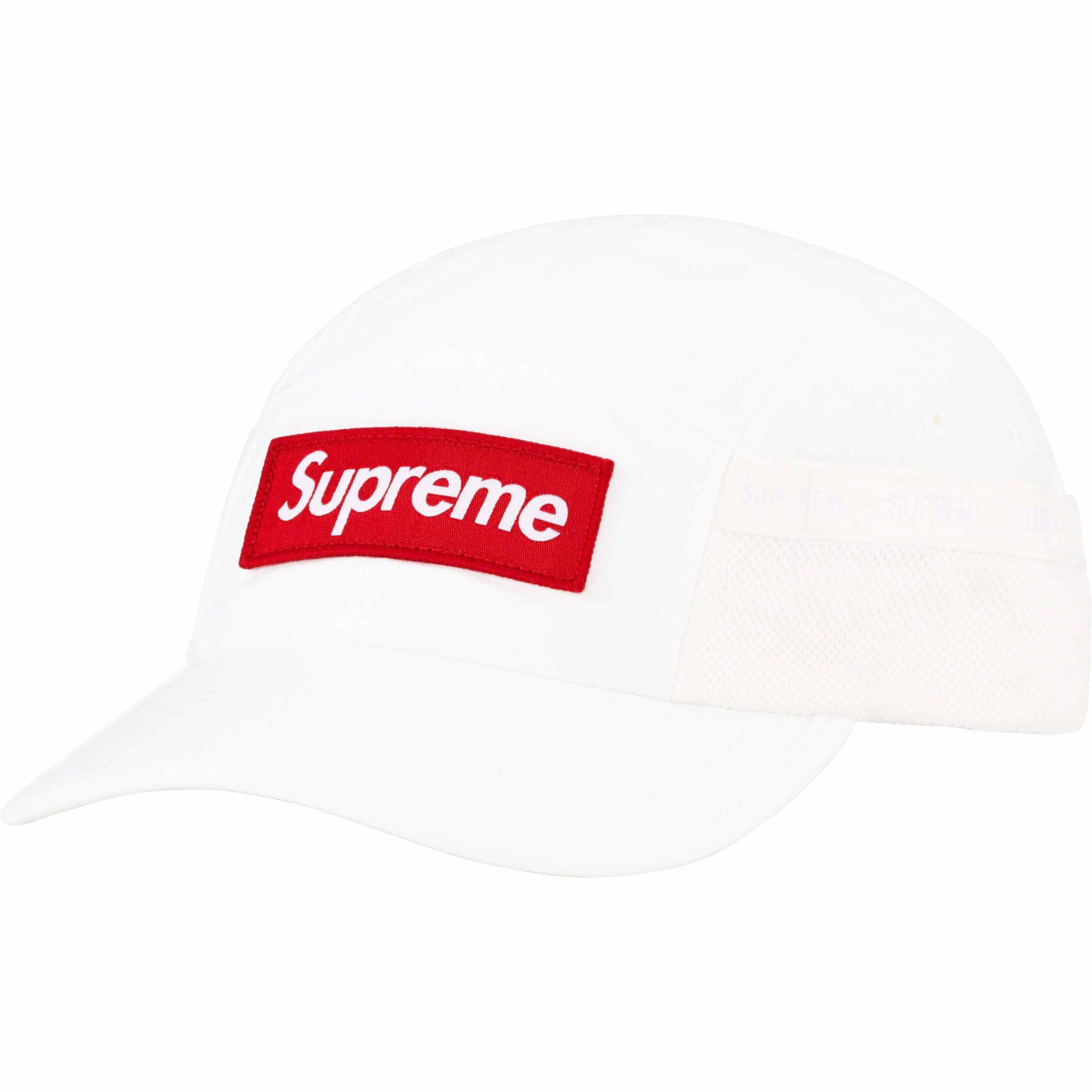 Supreme Mesh Pocket Camp Cap White YankeeKicks Online