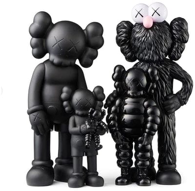 KAWS Family Vinyl Figures Black – YankeeKicks Online