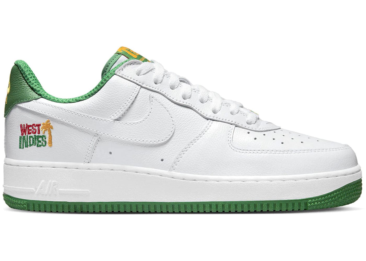 Nike Air Force 1 Low Retro QS West Indies 9.5 / White