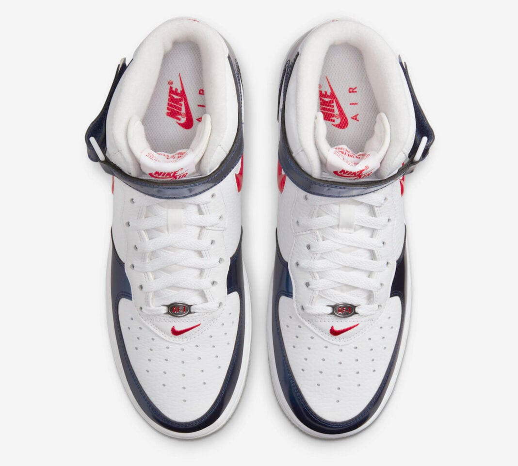 Nike Air Force 1 Mid QS Independence Day 8.5 / White
