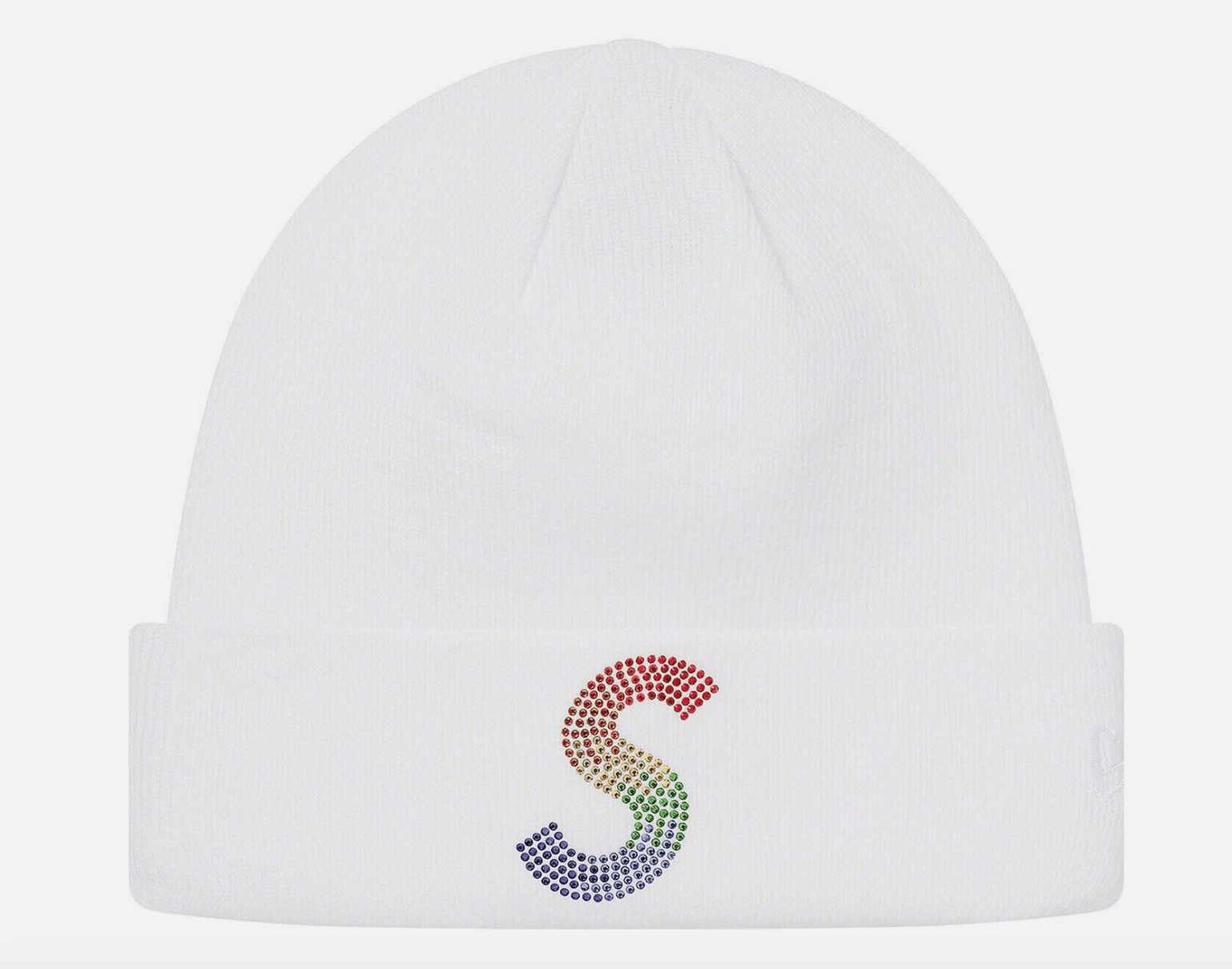 White 2024 beanie supreme