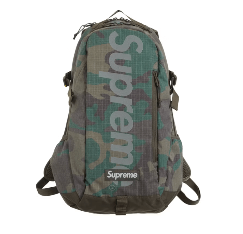 Supreme Backpack (SS24) Woodland Camo – YankeeKicks Online