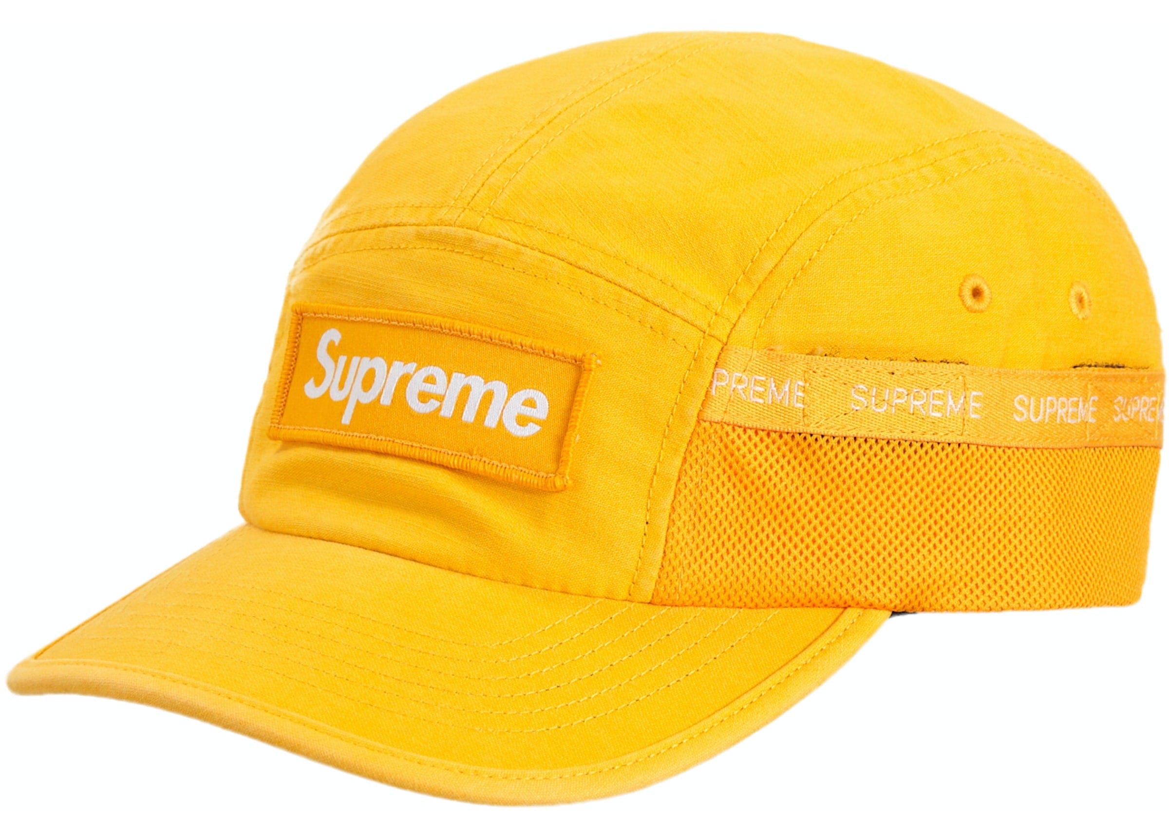 Supreme Mesh Pocket Camp Cap Yellow