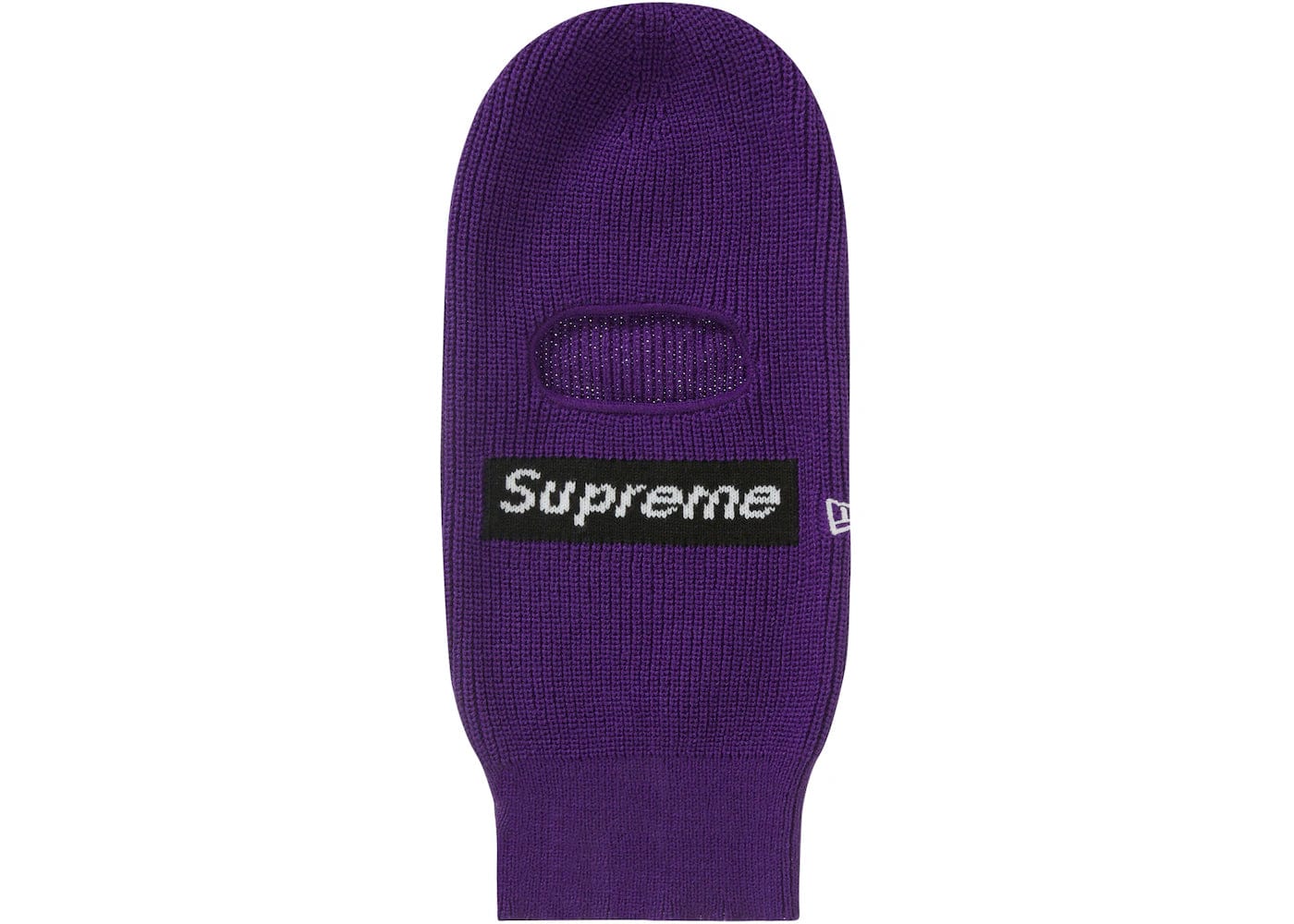 Supreme New Era Box Logo Balaclava (FW22) Dark Purple