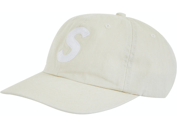 Supreme Pigment Print S Logo 6-Panel (FW23) Natural