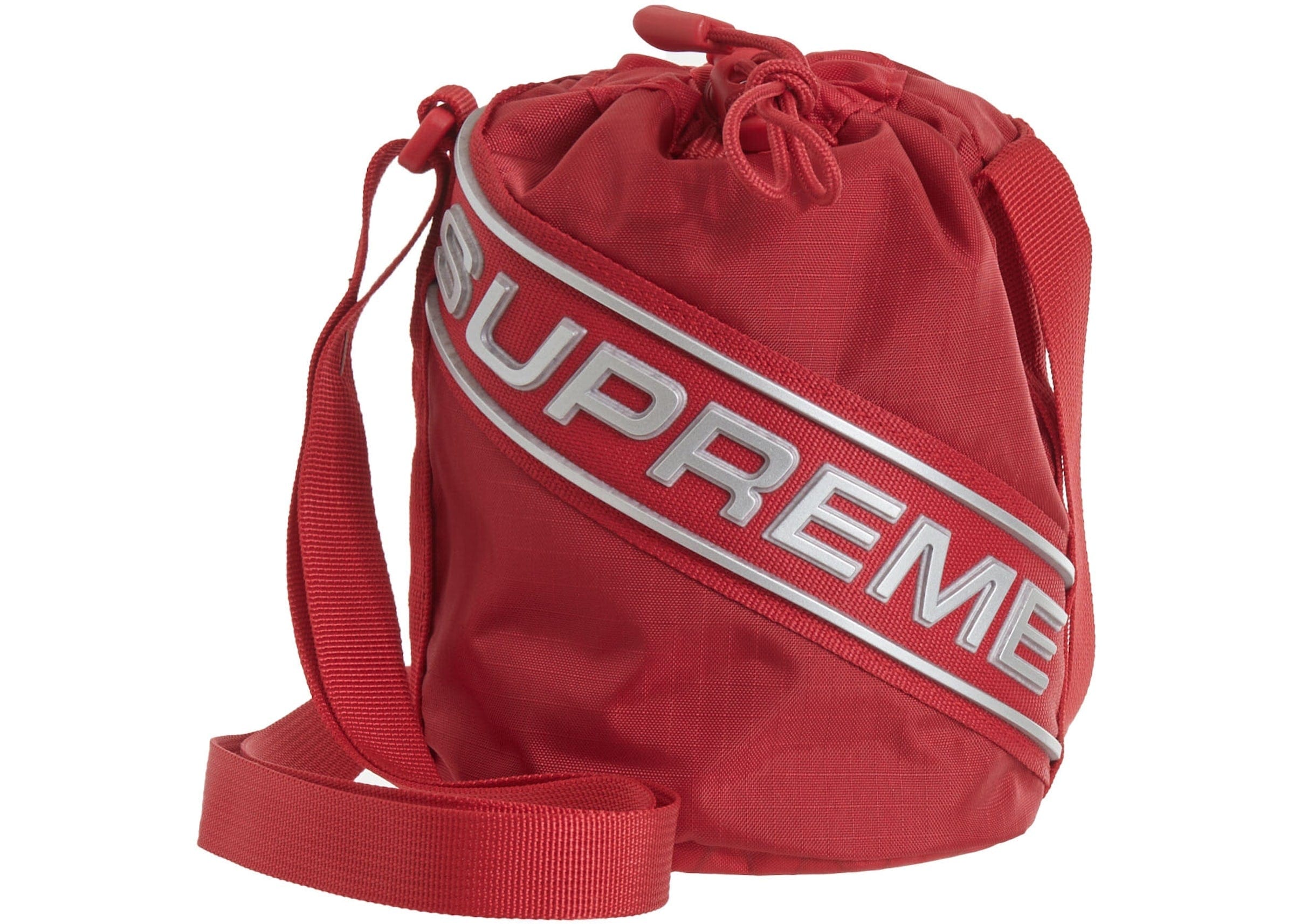 Supreme Small Cinch Pouch Red
