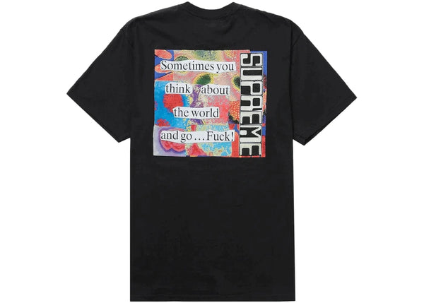 Supreme Static Tee Black – YankeeKicks Online