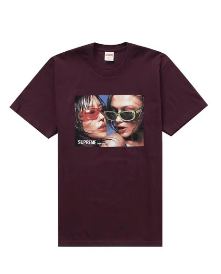 Supreme Eyewear Tee -Eggplant – YankeeKicks Online