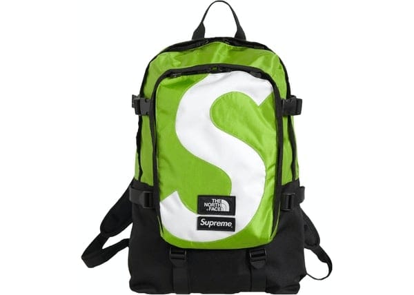 Supreme The North Face S Logo Expedition Backpack Lime – YankeeKicks Online Supreme The North Face S Logo Expedition Backpack Lime – YankeeKicks Online